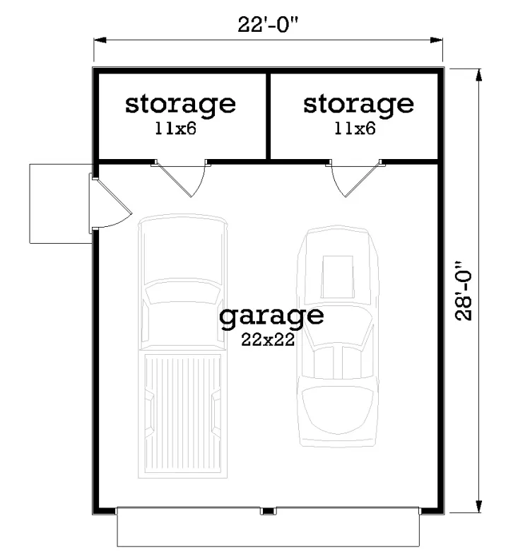 Optional Garage Plan